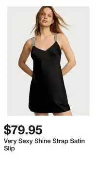 Victoria's Secret Very Sexy Shine Strap Satin Slip offer