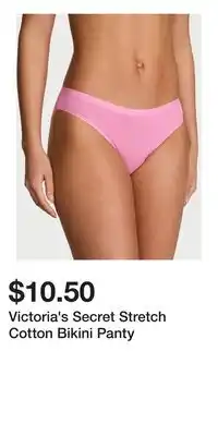 Victoria's Secret Victoria's Secret Stretch Cotton Bikini Panty offer