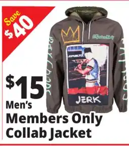 Ocean State Job Lot Men's Members Only Collab Jacket offer
