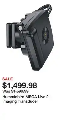 Cabela's Humminbird MEGA Live 2 Imaging Transducer offer