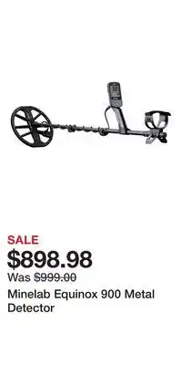 Cabela's Minelab Equinox 900 Metal Detector offer