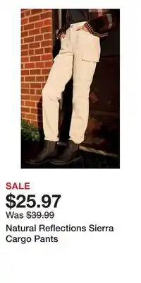 Cabela's Natural Reflections Sierra Cargo Pants offer