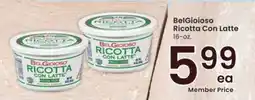 Albertsons BelGioioso Ricotta Con Latte offer