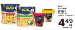 Albertsons Rana Pasta or Sauces offer