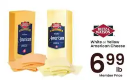 Albertsons White or Yellow American Cheese offer