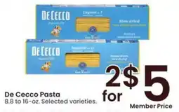 Albertsons De Cecco Pasta offer