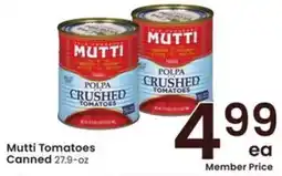 Albertsons Mutti Tomatoes Canned offer