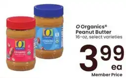 Albertsons O Organics Peanut Butter offer