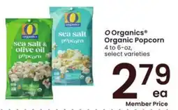 Albertsons O Organics Organic Popcorn offer