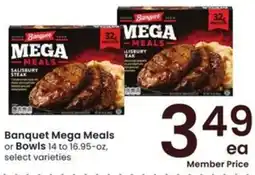 Albertsons Banquet Mega Meals or Bowls offer