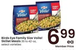 Albertsons Birds Eye Family Size Voila! Skillet Meals offer