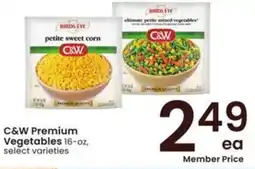 Albertsons C&W Premium Vegetables offer