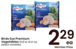 Albertsons Birds Eye Premium Vegetables offer