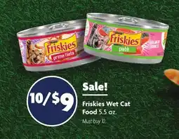 Family Dollar Friskies Wet Cat Food offer