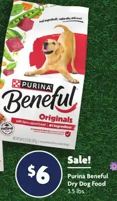 Family Dollar Purina Beneful Dry Dog Food offer