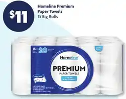 Family Dollar Homeline Premium Paper Towels offer