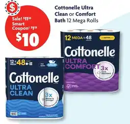 Family Dollar Cottonelle Ultra Clean or Comfort Bath offer