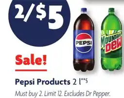 Family Dollar Pepsi Products offer