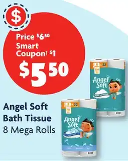 Family Dollar Angel Soft Bath Tissue offer
