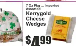 Key Food 7 Oz Pkg ... Imported Assorted Kerrygold Cheese Wedges offer