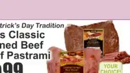 Key Food This Classic Corned Beef or Pastrami offer