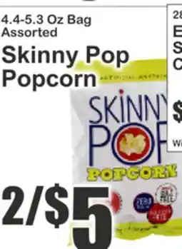 Key Food Skinny Pop Popcorn offer