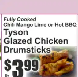 Key Food Tyson Glazed Chicken Drumsticks offer