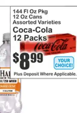 Key Food Coca-Cola 12 Packs offer