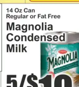 Key Food 14 Oz Can Regular or Fat Free Magnolia Condensed Milk offer