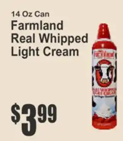 Key Food Swiss Miss Pudding Pack, Farmland Real Whip Light Cream offer