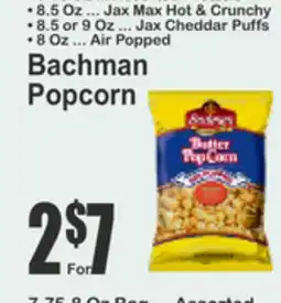 Key Food Orville Redenbacher's Popcorn, Bachman Popcorn offer