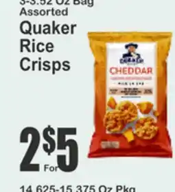 Key Food Quaker Rice Crisps offer