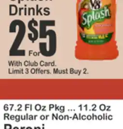 Key Food Selected Drinks offer
