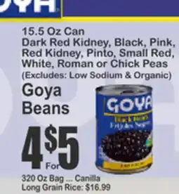 Key Food Goya Beans offer