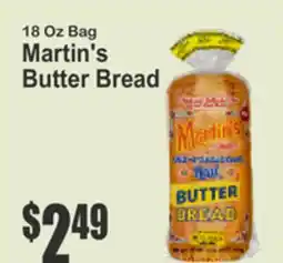 Key Food 18 Oz Bag Martin's Butter Bread offer