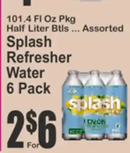 Key Food Splash Refresher Water offer