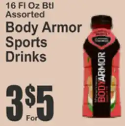Key Food Body Armor Sports Drinks offer