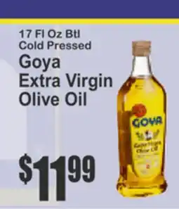 Key Food 17 Fl Oz Btl Cold Pressed Goya Extra Virgin Olive Oil offer