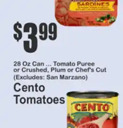 Key Food Cento Tomatoes offer