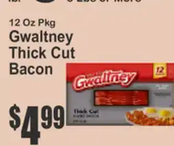 Key Food Gwaltney Thick Cut Bacon offer