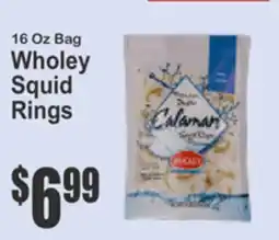 Key Food 16 Oz Bag Wholey Squid Rings offer