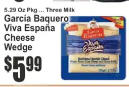 Key Food García Baquero Viva España Cheese Wedge offer