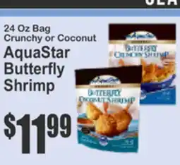 Key Food AquaStar Butterfly Shrimp offer