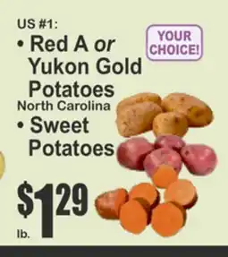 Key Food US #1 Potatoes, Sweet Potatoes offer