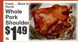 Key Food Whole Pork Shoulder offer