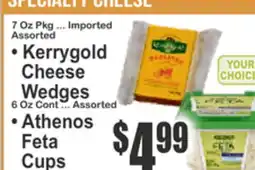 Key Food • Kerrygold Cheese Wedges • Athenos Feta Cups offer