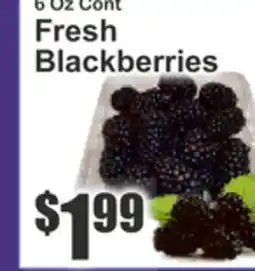 Key Food Fresh Blackberries offer