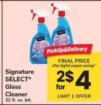 Signature SELECT Glass Cleaner