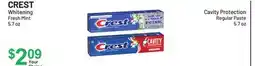Health Mart CREST Whitening Fresh Mint 5.7 oz Cavity Protection Regular Paste 5.7 oz offer