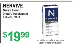 Health Mart NERVIVE Nerve Health Dietary Supplement Tablets offer